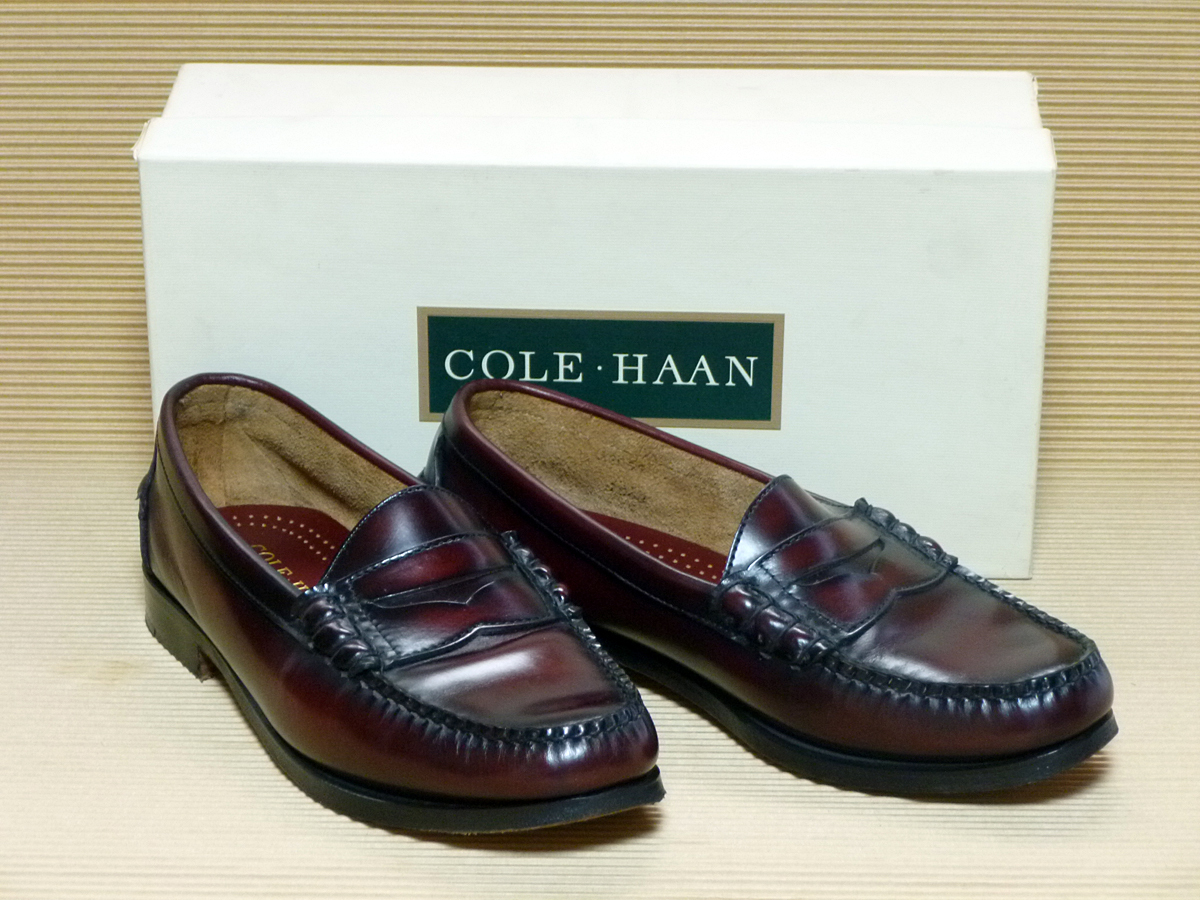 ☆COLE HAAN コールハーン Made in USA ローファー US8.5/26.5cm