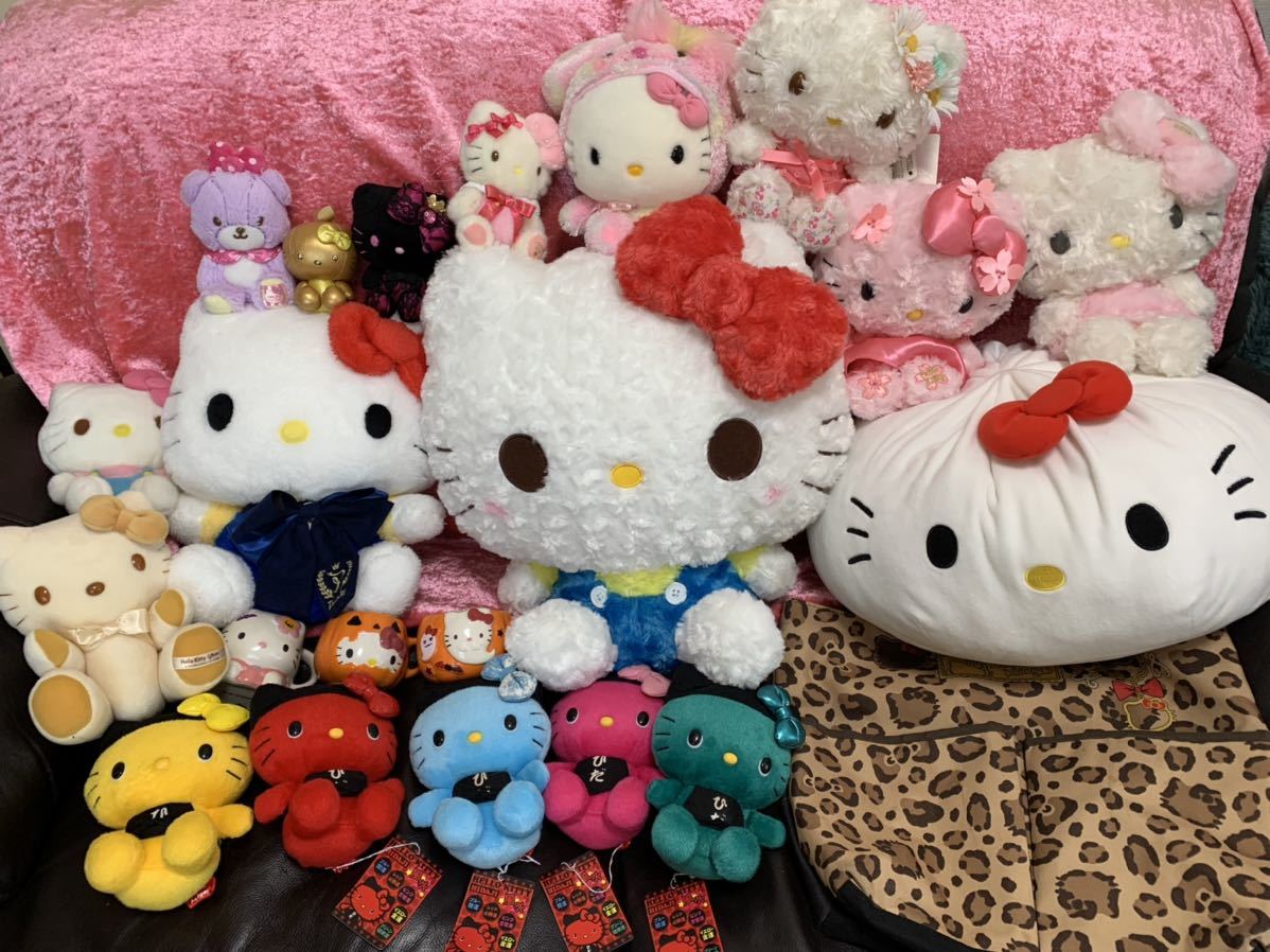 ハローキティ サンリオ ぬいぐるみ 多数 大量まとめ売り キティちゃん