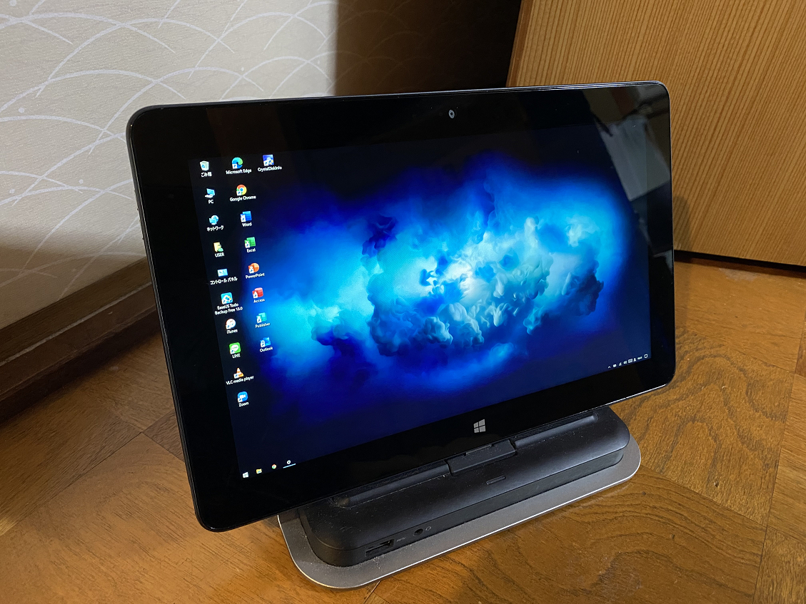 T４:ハイスぺックタブレットDELL Venue11 PRO /Core i5 4300Y/4GB/ SSD128GB/10.8インチフルHD/MAXX AUDIO/Microsoft office2019/Win10 Dell Venue 11 Pro