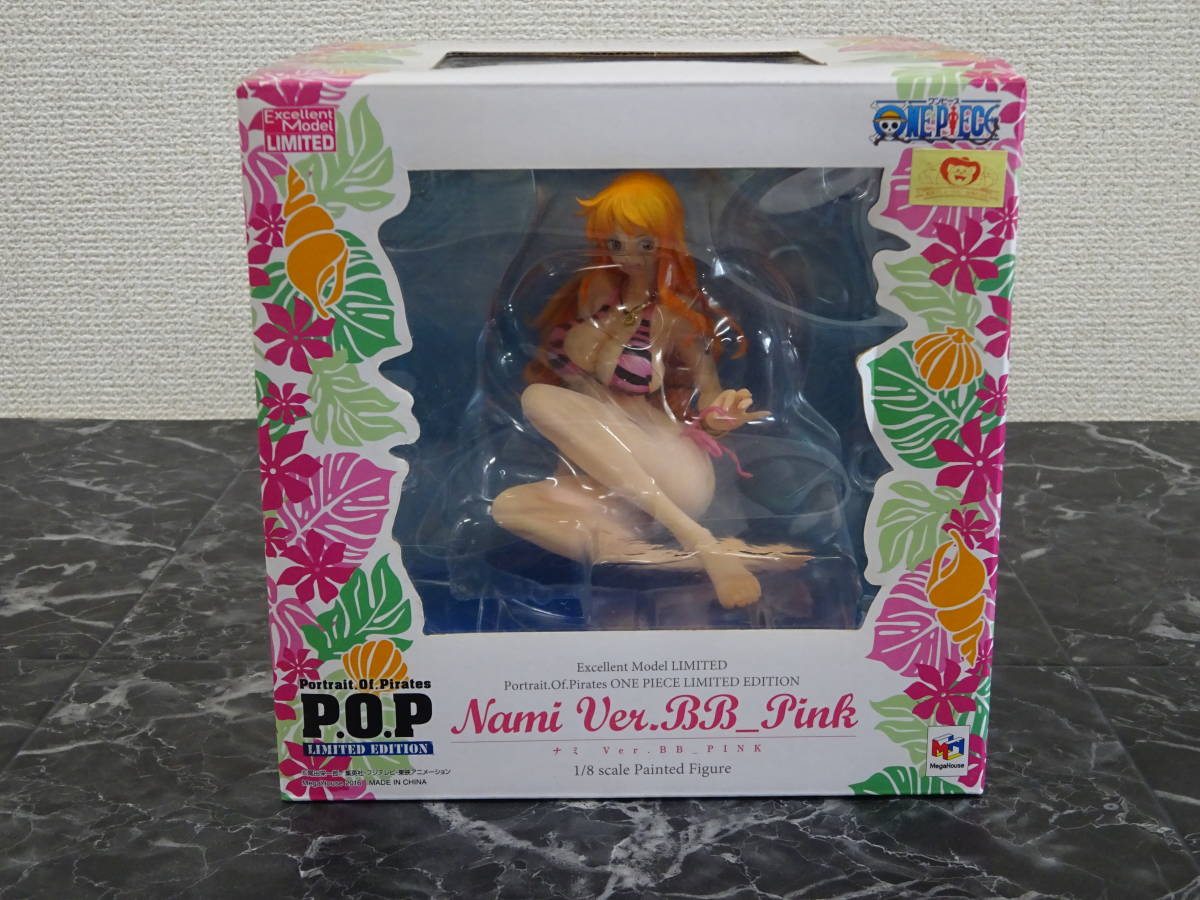 ONE PIECE】 ワンピース ナミ Ver. BB_PINK 開封 / P.O.P エクセレント 