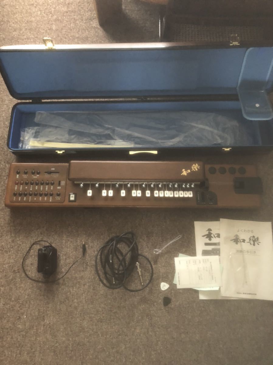 SUZUKI TES-100 電子大正琴 和楽 動作品 SUZUKI 大正琴 和楽 TES-100