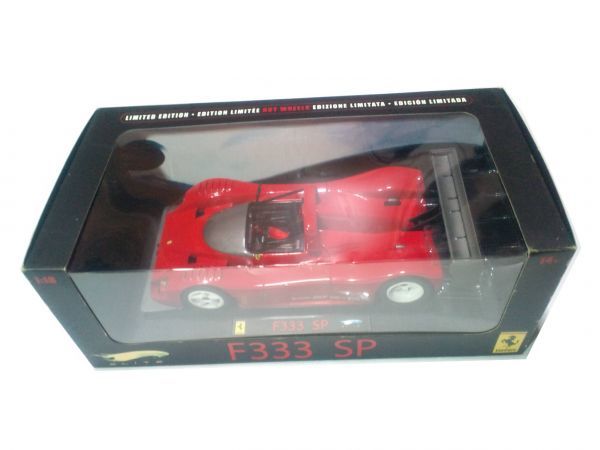 F333 SP (RED)】Hot WHeeLS MATTEL ELITE Ferrari 1/18 ホットウィール