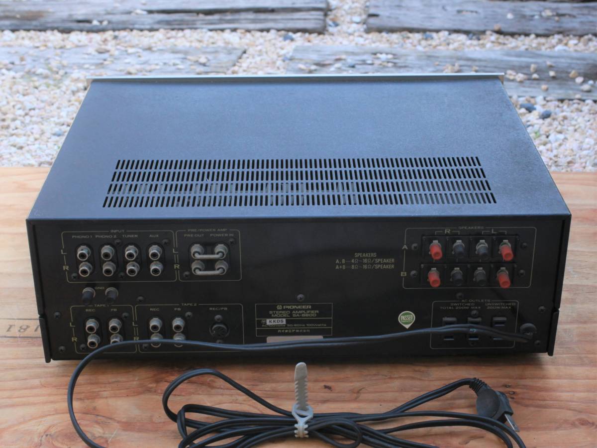 SA-8800 Pioneer プリメインアンプ 整備済み動作品 PIONEER