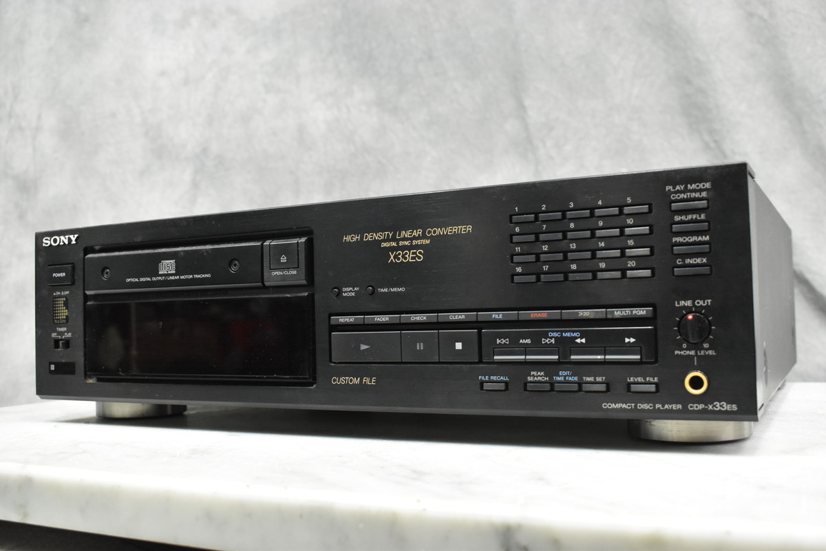 SONY ソニー CDP-X77ES CDプレーヤー SONY CDプレーヤー CDP-X77ES美品