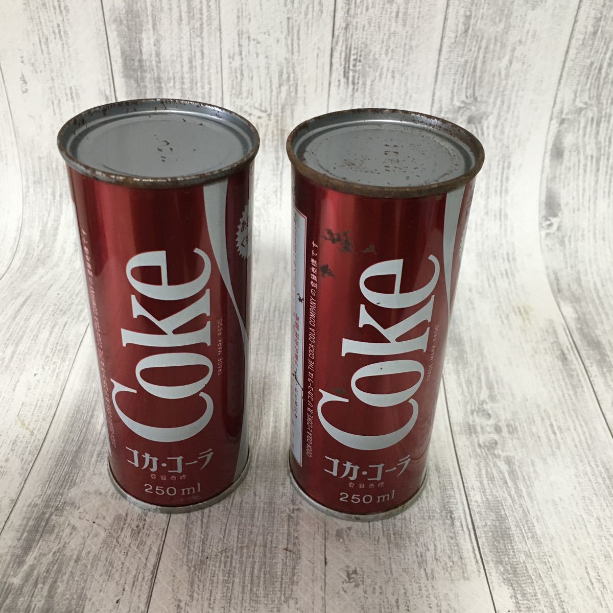 入手困難昭和レトロ コカ・コーラ 1970年代物 2本セット コカコーラ