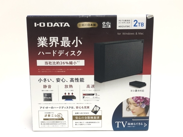 良好 I-O DATA アイ・オー・データ HDCZ-UT2KC 2TB ハードディスク 