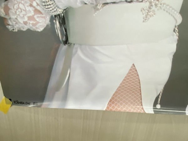 【菊水-177】★本田美奈子／1986年のマリリン　ポスター★当時物／東芝EMI★中古品★KT_4