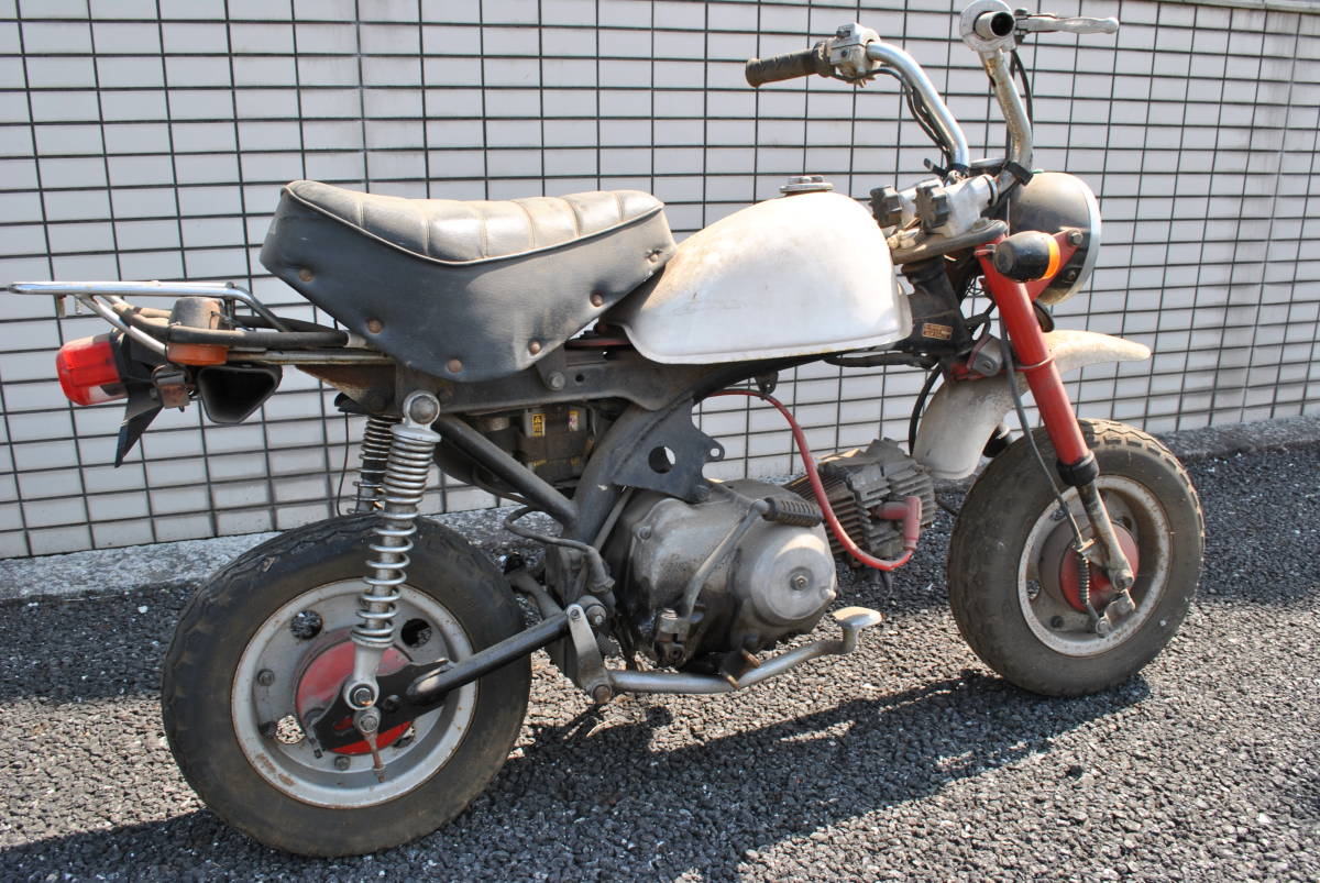 モンキーｚ５０j型 車仕上げベース 部品取り レストア用 ホンダ 売買されたオークション情報 Yahooの商品情報をアーカイブ公開 オークファン Aucfan Com