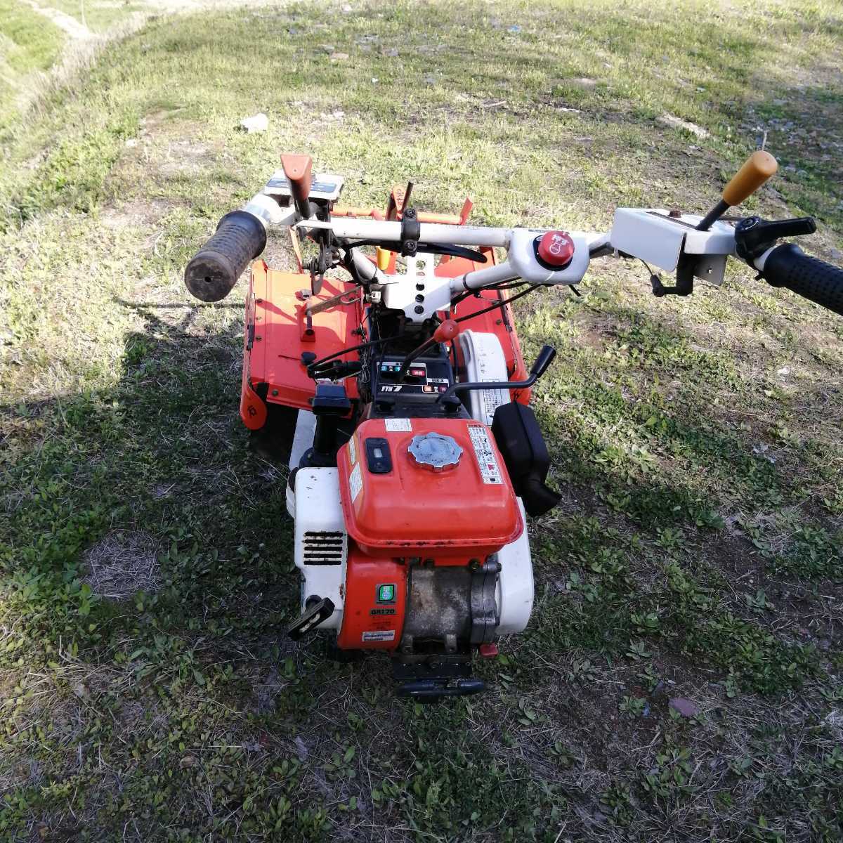 中古ネギ管理機 クボタ 管理機 FTN7 取りに来れる方限定 中古 クボタ ネギ