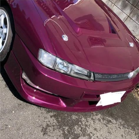 s14 シルビア 後期純正OPフロントリップスポイラー 【公式通販】