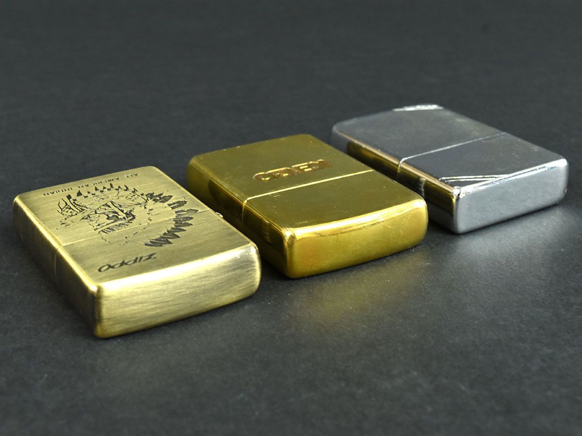97529☆着火未確認 ZIPPO ジッポ/ オイルライター 3点まとめ セット