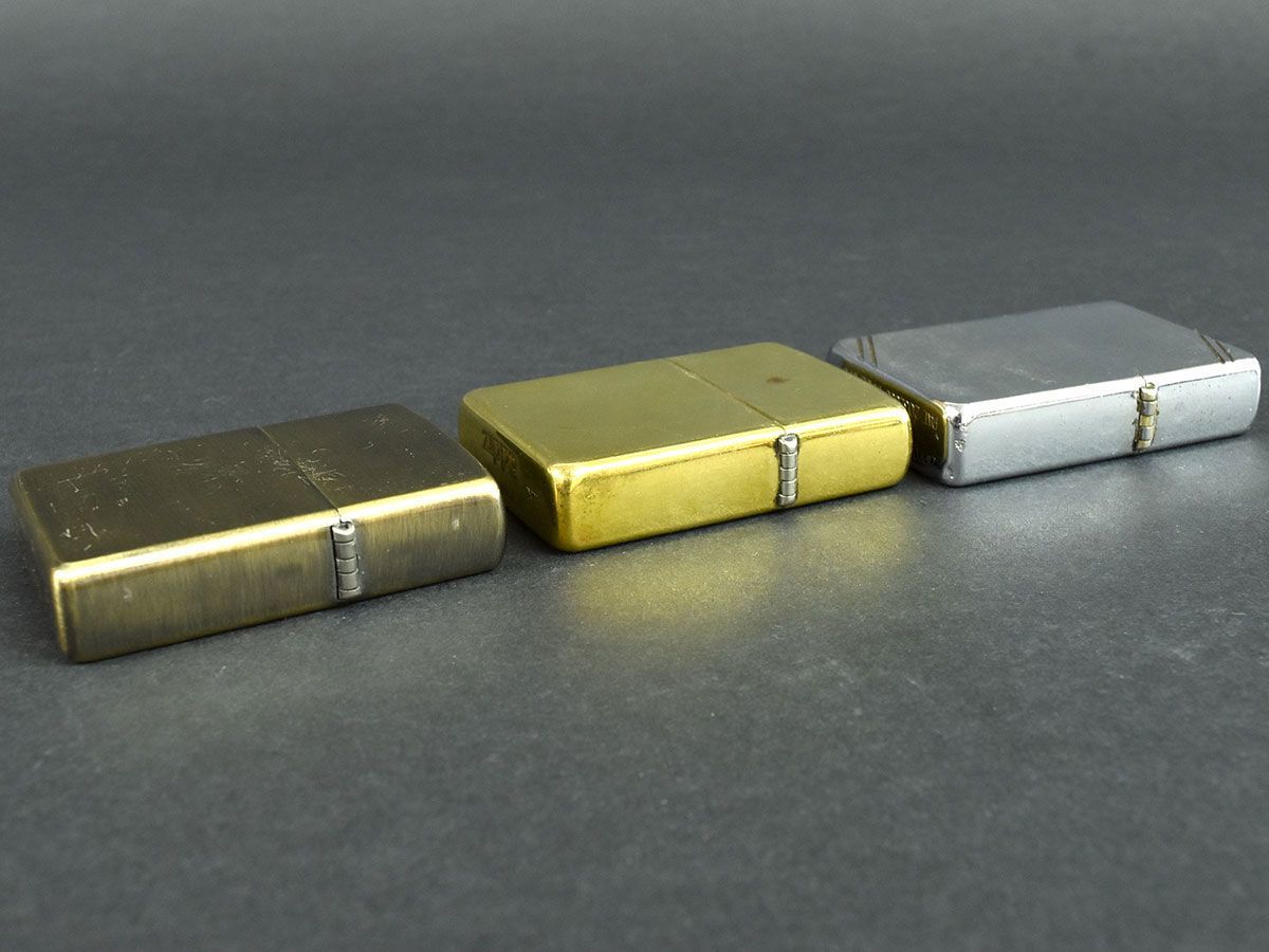 97529☆着火未確認 ZIPPO ジッポ/ オイルライター 3点まとめ セット