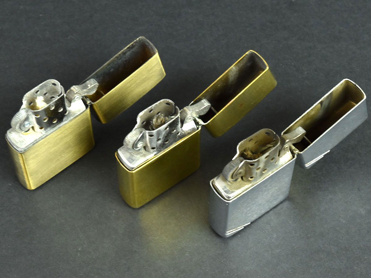 97529☆着火未確認 ZIPPO ジッポ/ オイルライター 3点まとめ セット