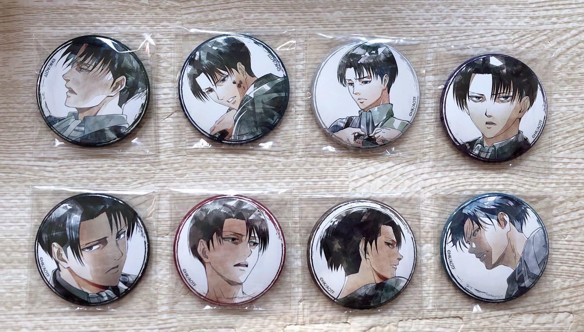 進撃の巨人 リヴァイ Art-Pic キャラバッジコレクション アニメイト 8