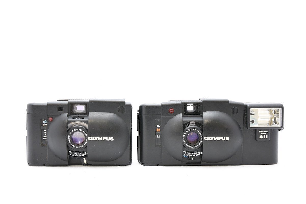 OLYMPUS XA 2 2個セット　（ジャンク品） ◇ OLYMPUS オリンパス XA + XA2 2台セット フィルムカメラ コンパクト
