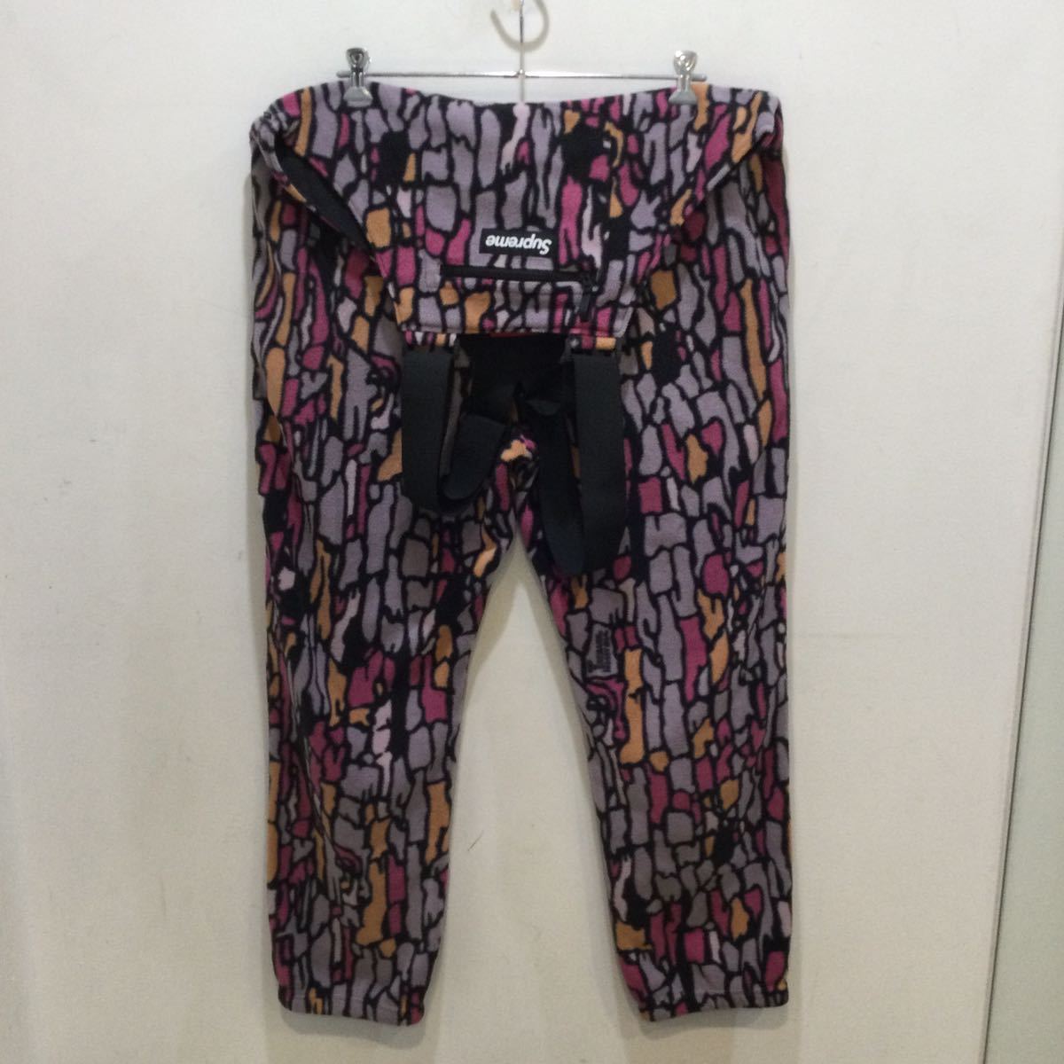 Supreme シュプリーム 2020A/W polartec Overalls Purple Treebark