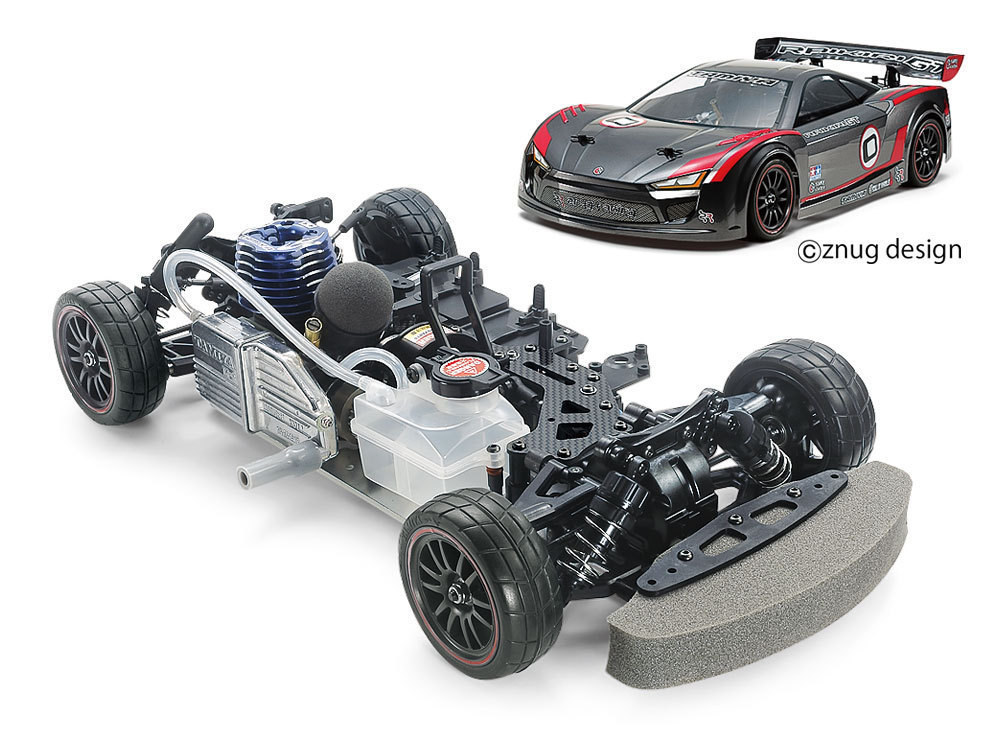 YOKOMO フェラーリ F50 軽量ボディ ウイング、デカール付 ZR-F50B