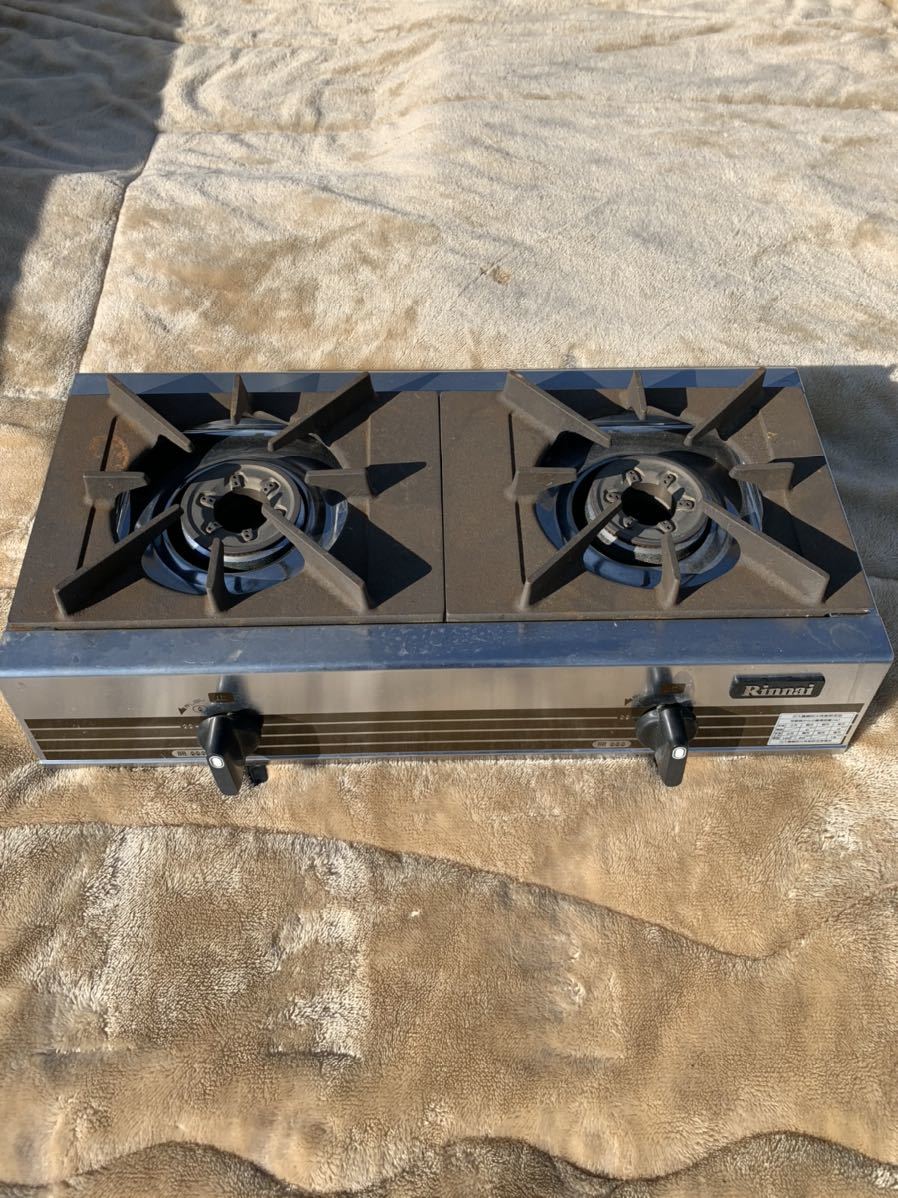 リンナイ ガスコンロ 中古の通販 ガステーブルコンロ － コンパクトで 