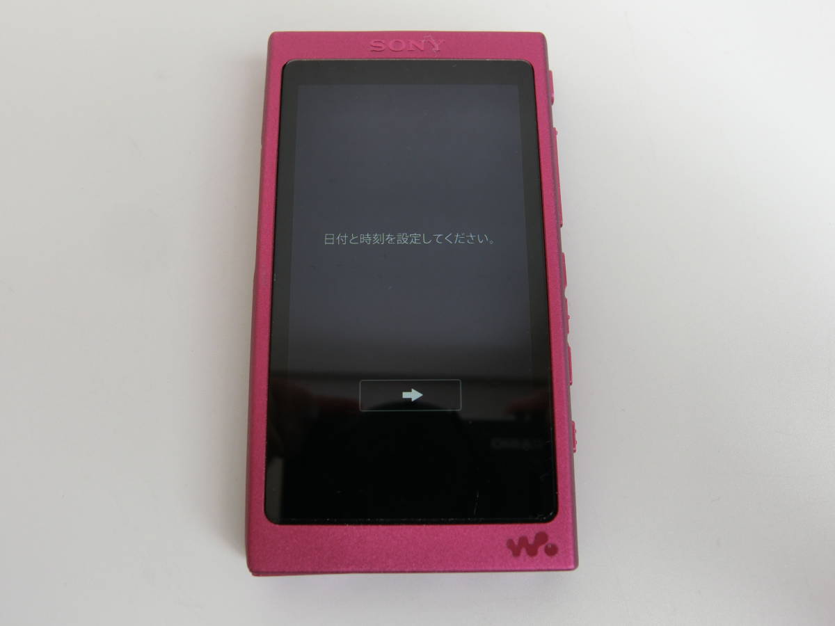 ☆SONY☆ウォークマン☆ピンク☆NW-A36☆充電器付き☆イヤホン付き