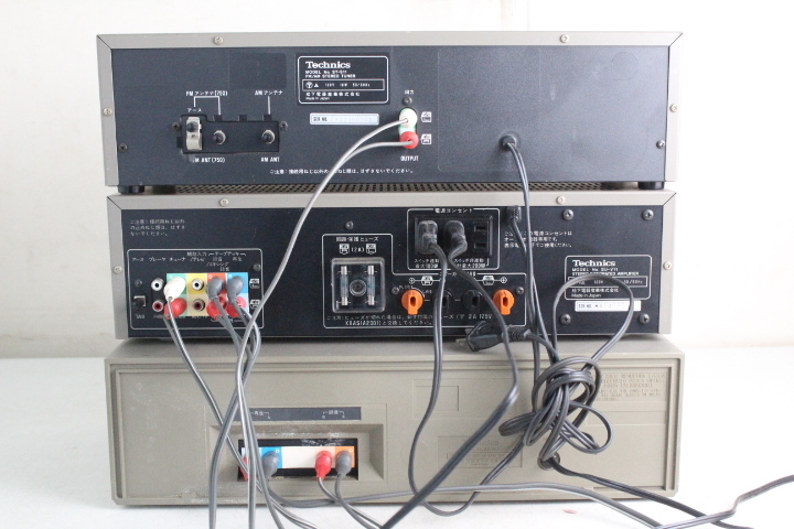 TB526テクニクスTECHNICS オーディオセット SU-V11/RS-M13/ST-S11