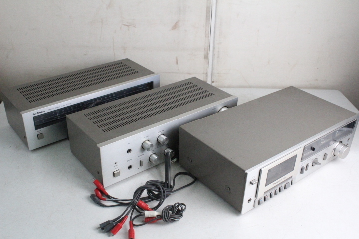 TB526テクニクスTECHNICS オーディオセット SU-V11/RS-M13/ST-S11