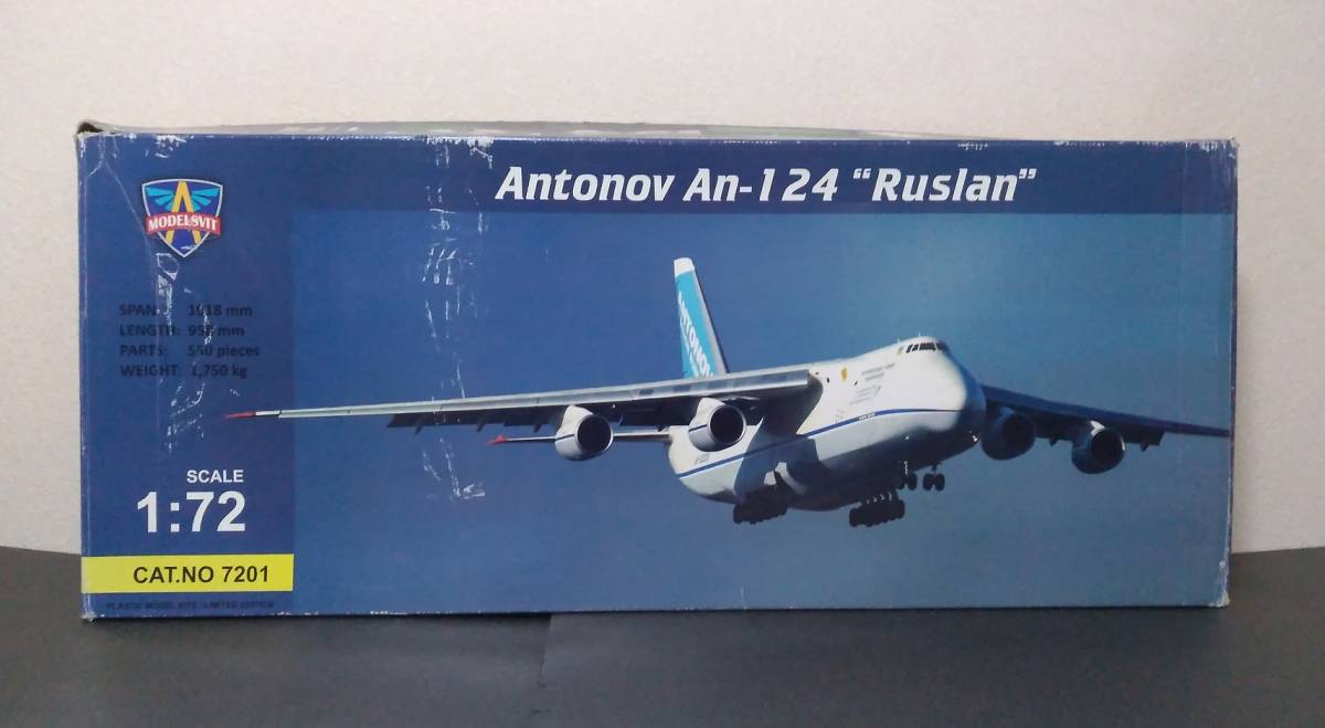 1/72 Modelsvit アントノフ An-124 ルスラーン 大型輸送機 ソ連空軍