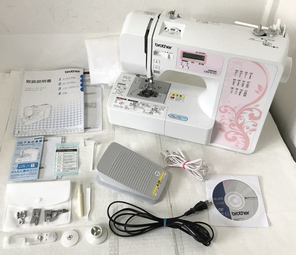 美品☆brother ブラザー コンピューターミシン OB510 CPV7108 CV71