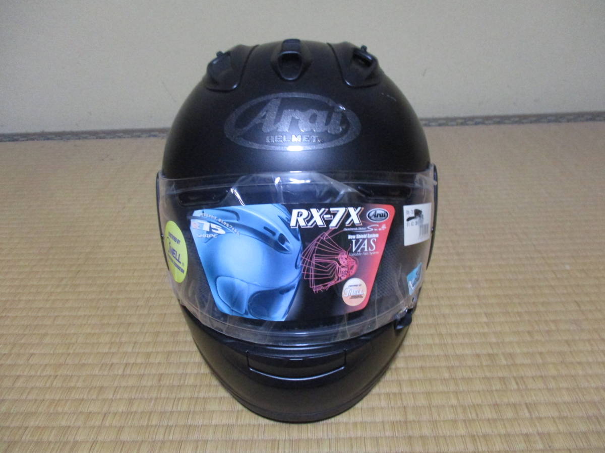 araiアライ ヘルメット RX-7X フラットブラック（つや消し）XLサイズ