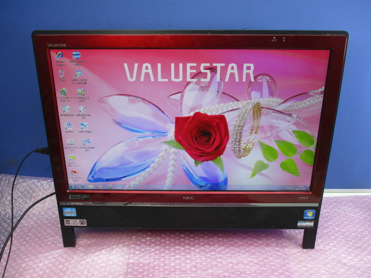 NEC i5-2410M VALUESTAR Core 一体型PC Windows10 ブルーレイ VN770⁄D