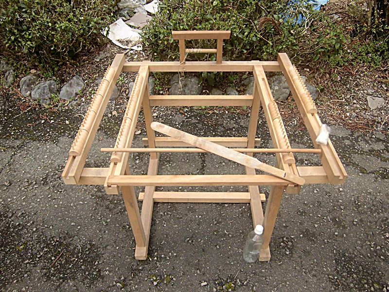 木製組紐台 組紐台/高台/手工芸/木製/ くみひもの魅力 - ハクビ京都くみひも学院