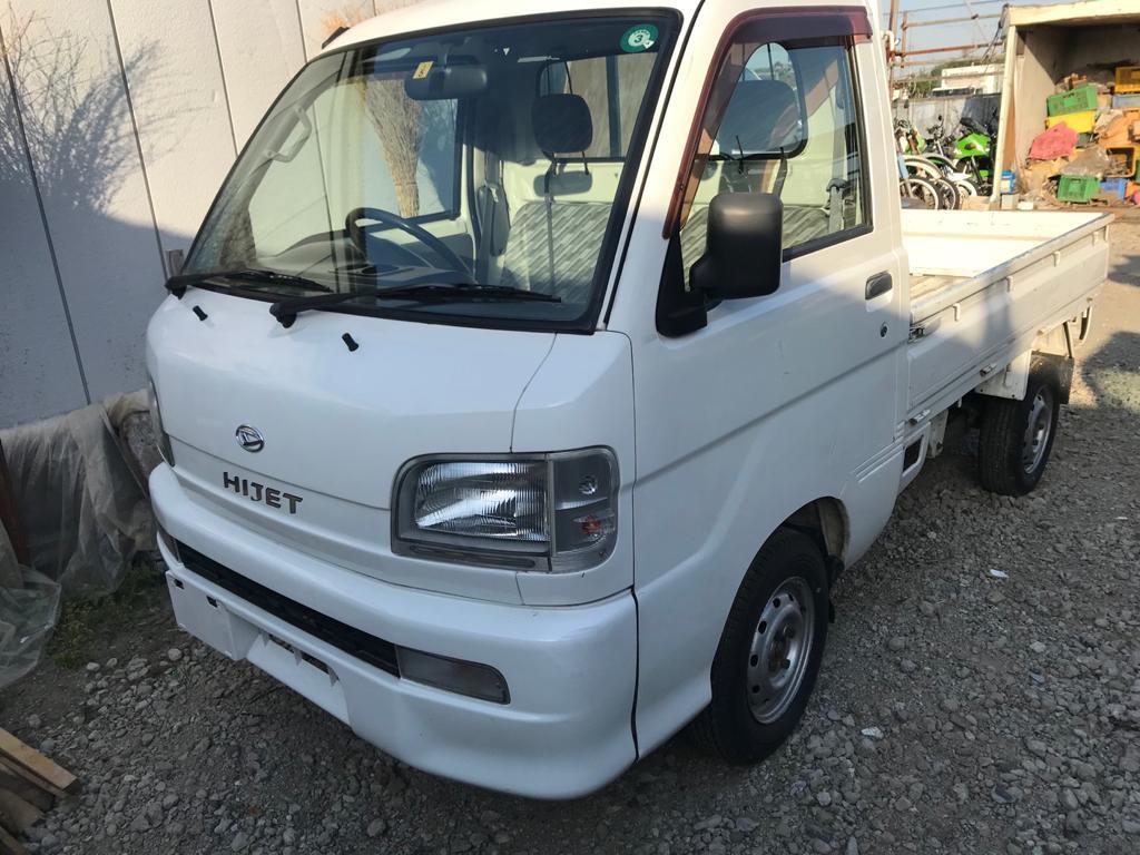 ダイハツ ハイゼット トラック 平成14年 車検あり 4WD 350kg タイミングベルト・エンジンオイル交換済み！_2