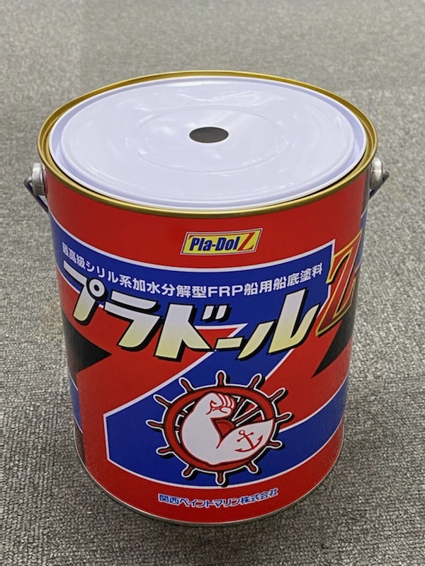 プラドールZ　黒　4kg　ブラック　ヘコミ缶　Q-1