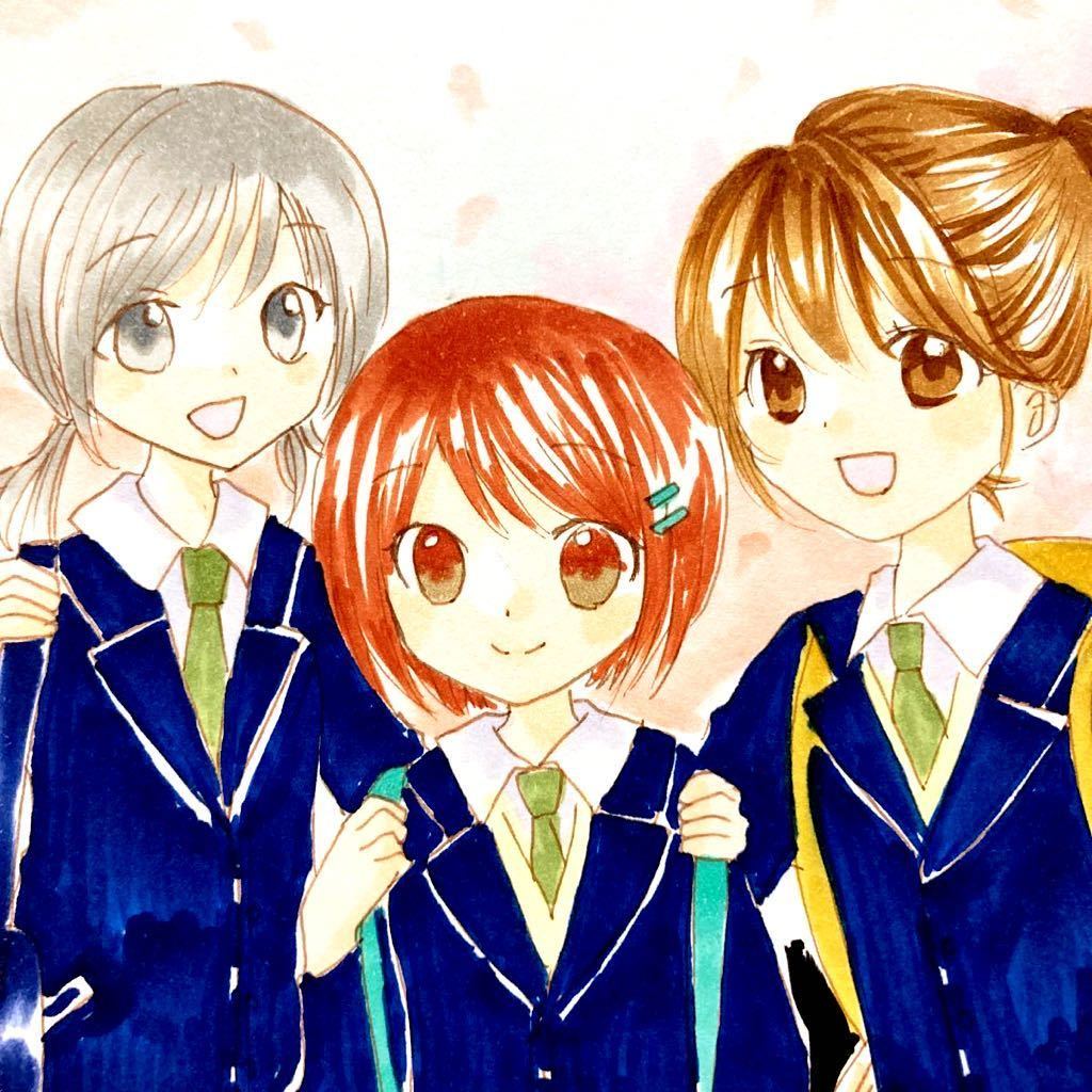 また同じ制服 入学式 オリジナル 手描きイラスト 手描きイラスト 売買されたオークション情報 Yahooの商品情報をアーカイブ公開 オークファン Aucfan Com