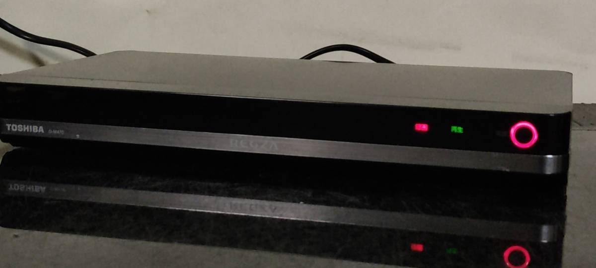 D-M470 東芝 タイムシフトマシン HDDレコーダー D-M470⁄録画・再生