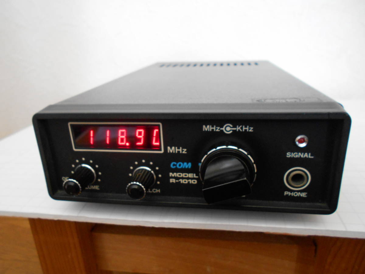 大人気，新作登場 航空無線専用受信機 R-1010 訳あり(受信機)｜売買されたオークション情報、yahooの商品情報をアーカイブ公開 - オークファン 受信機