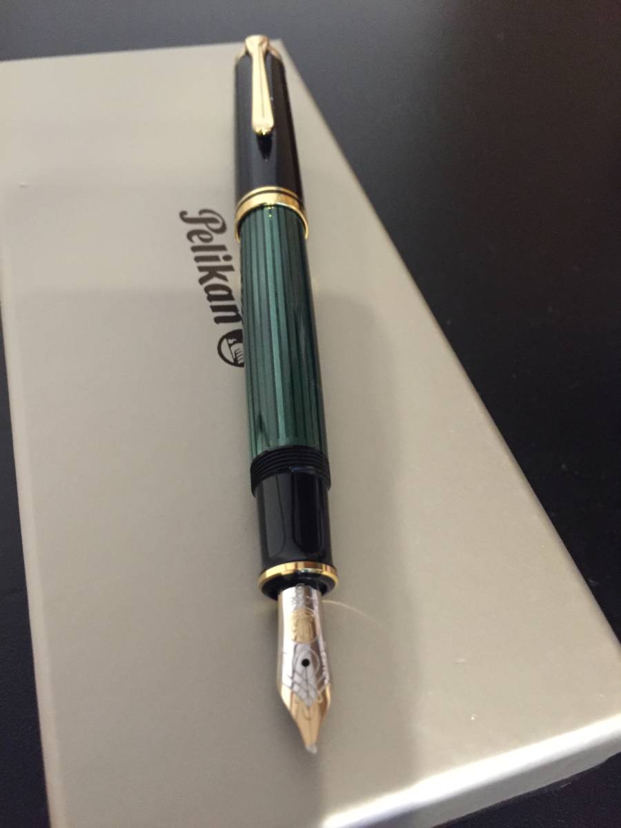 万年筆 | M600 ペリカン スーベレーン 緑縞 Pelikan 文房具 Souveran