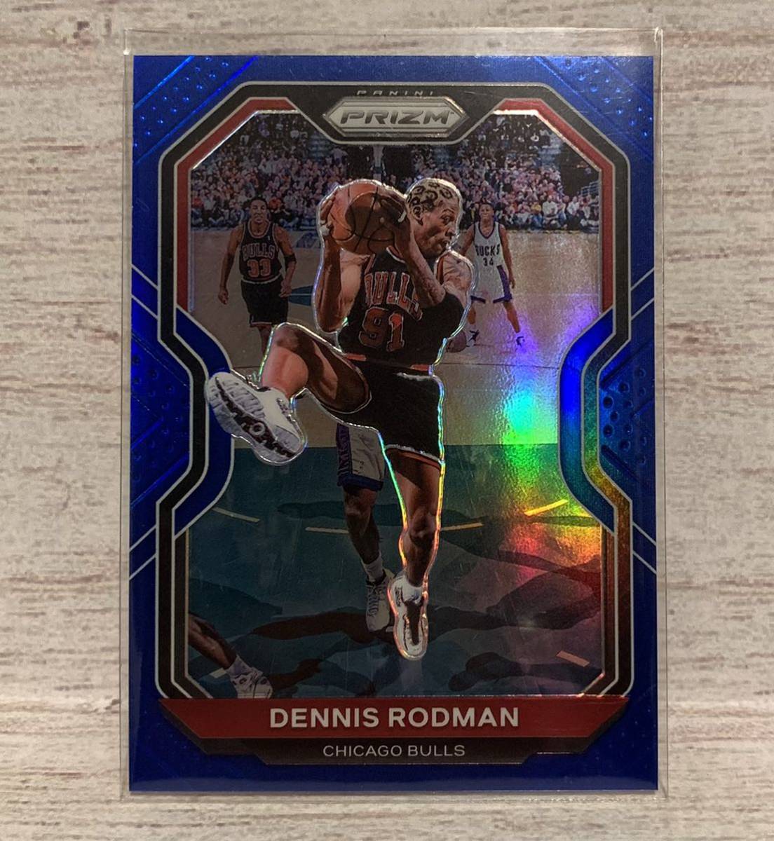 2020-21 Panini Prizm NBA Dennis Rodman Bulls 199枚限定 Blue Prizm Basketball ロドマン