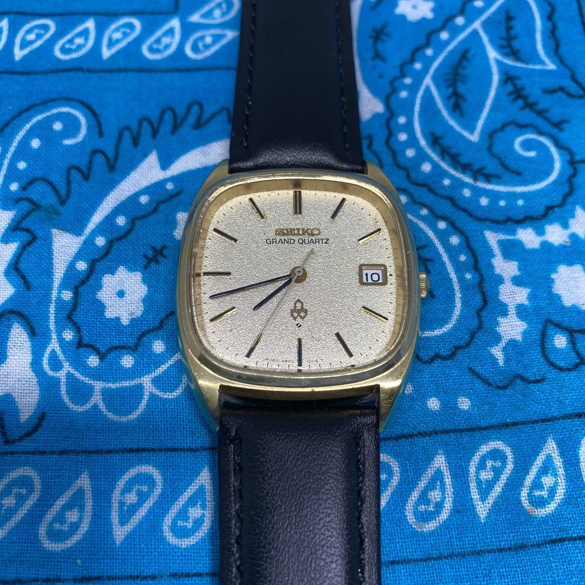 定番人気，低価 良品 SEIKO セイコー GRAND QUARTZ グランド クォーツ 