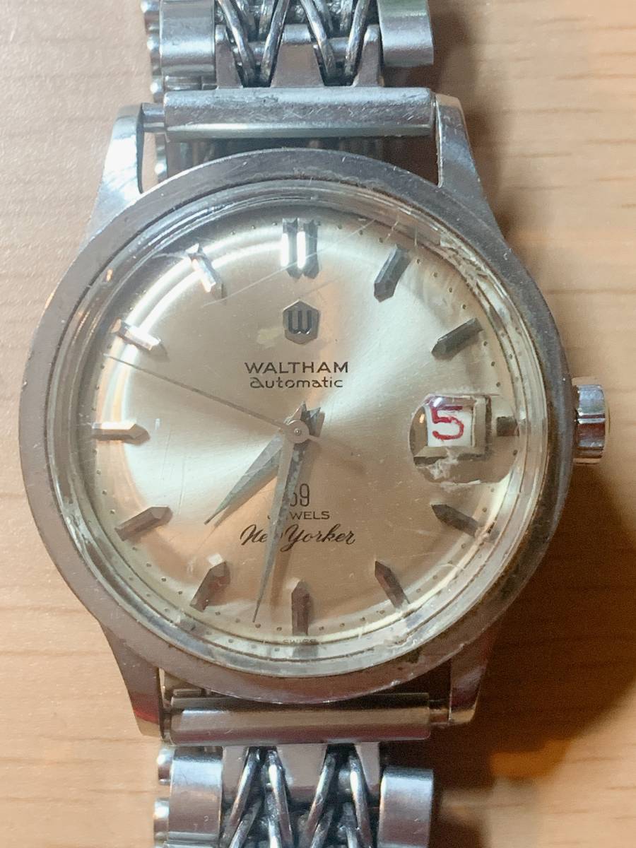 used ウォルサム 自動巻き HAー15 WALTHAM ウォルサム 腕時計 自動の 