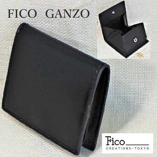 新品☆GANZO fico コードバンヌオーボ 馬革 コインケース BOX小銭入れ