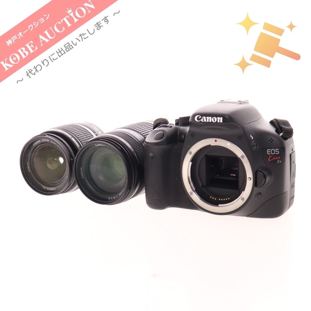 動作美品 Canon EOSKissX4 Lkit 付属あり 【公式通販】