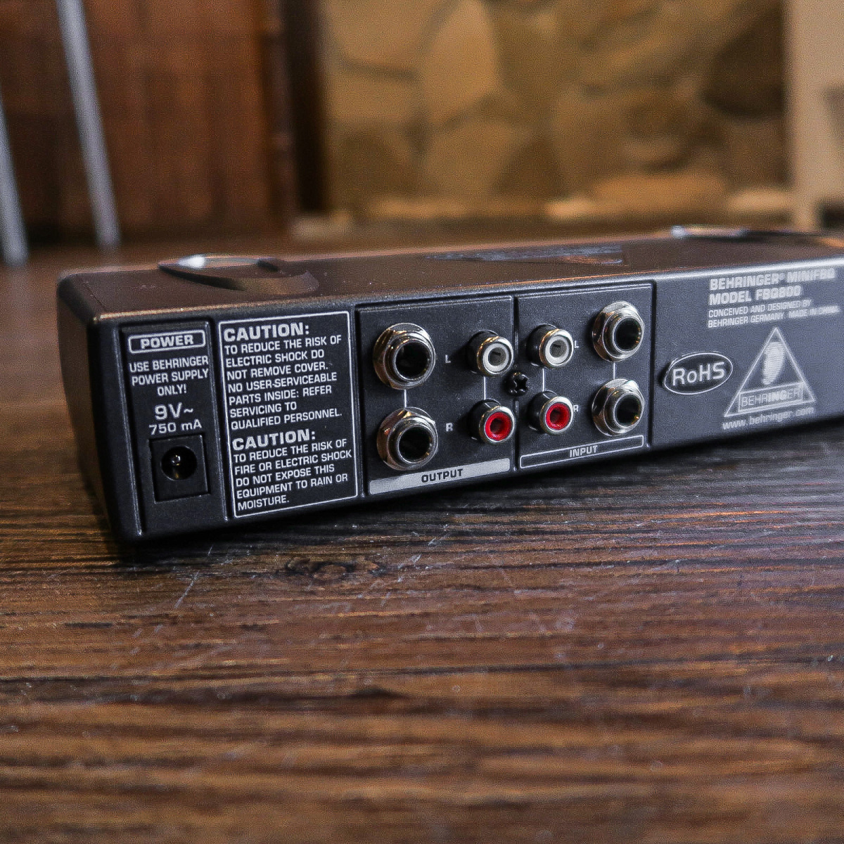 behringer FBQ800 ベリンガー グラフィックイコライザー -GrunSound  