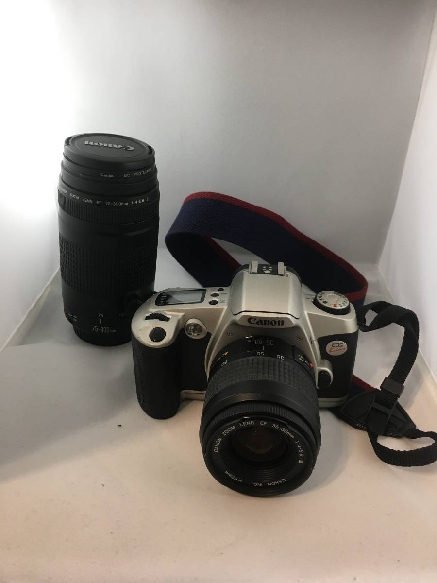 Canon EOS Kiss 一眼レフフィルムカメラ ZOOM LENS EF 35-80mm F1.4