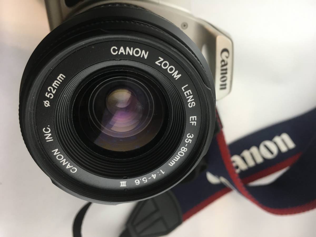 Canon EOS Kiss 一眼レフフィルムカメラ ZOOM LENS EF 35-80mm F1.4