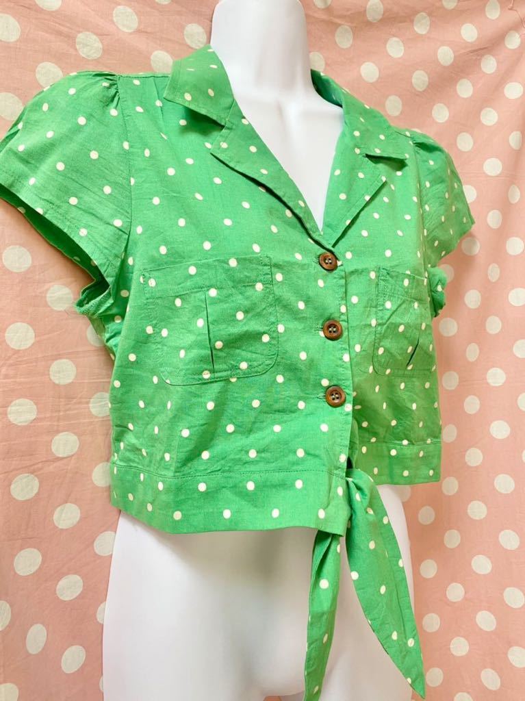 Dazzlin前結びシャツ ピンナップガール ミニ丈シャツギャルファッション インスタ映え衣装 レトロガール 古着 オールドアメリカ ユニバ服 ダズリン 売買されたオークション情報 Yahooの商品情報をアーカイブ公開 オークファン Aucfan Com