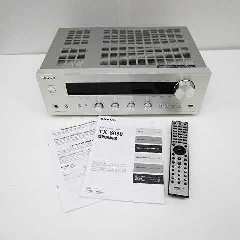 ONKYO TX-8050 ネットワークステレオレシーバー　箱付き TX-8050 ONKYO ネットワークステレオレシーバー 公式通販 オンキョー