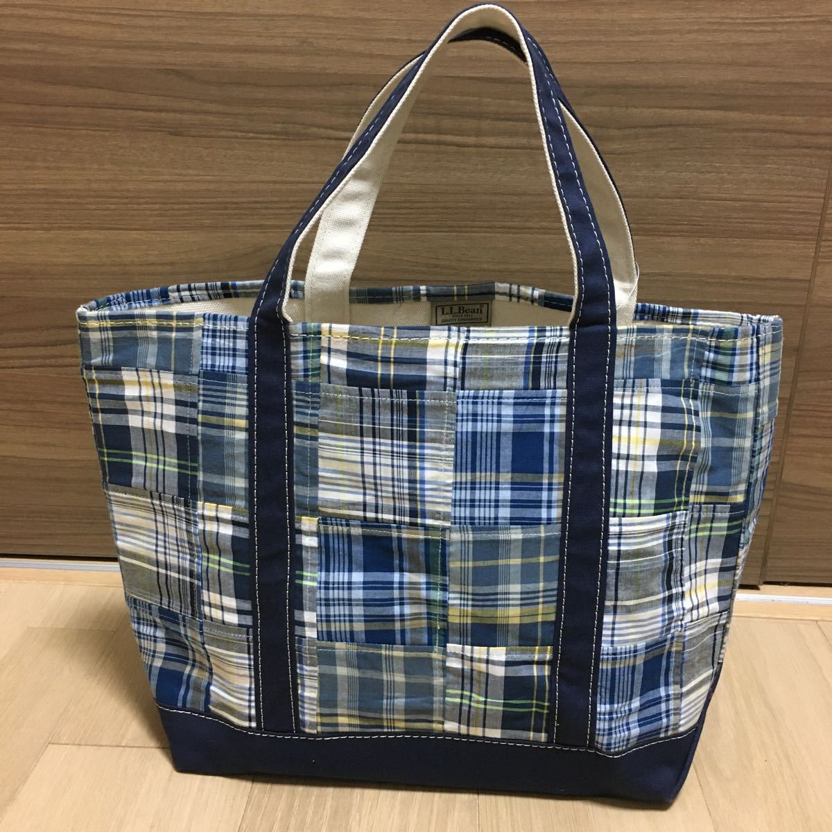 エルエルビーン パッチワーク トートバッグ (エルエルビーン) チェック