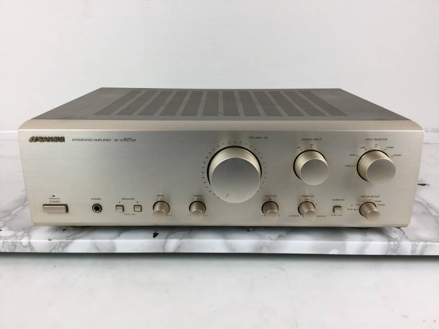 Sansui サンスイ AU-α507XR プリメインアンプ 通電確認済み◆現状品