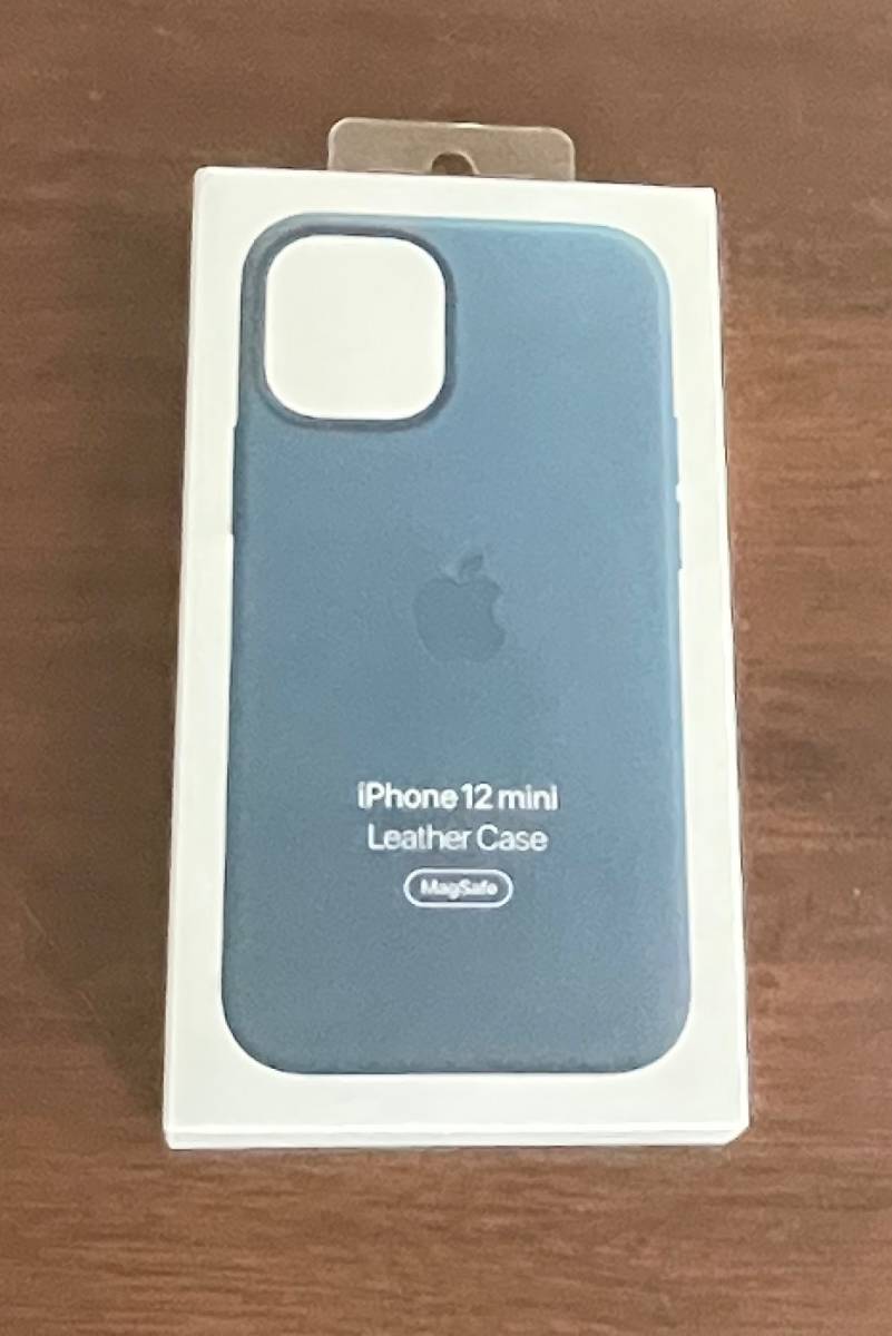 新品同様 Apple純正 MagSafe対応 MagSafe対応 iPhone12 mini レザー