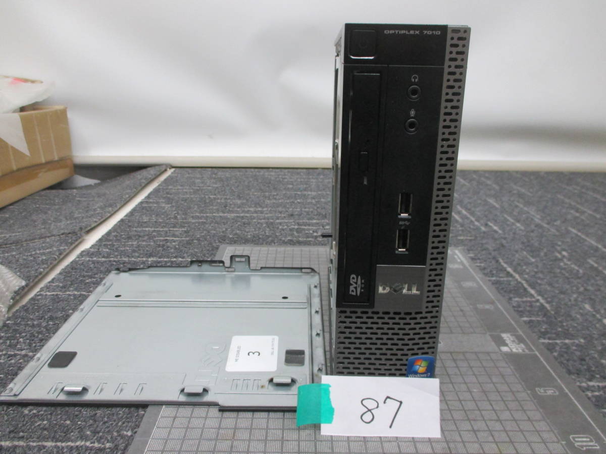 得価，安い DELL OPTIPLEX オプティプレックス ７０１０ ＨＤＤレス コンパクトPC み 087(パソコン単体)｜売買されたオークション情報、yahooの商品情報をアーカイブ公開 - オークファン デル